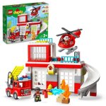 Lego 10970 duplo la caserne et l?hélicoptère des pompiers jouet de camion motricité grandes briques cadeau ... Lego 10970 duplo la caserne et l?hélicoptère des pompiers jouet de camion motricité grandes briques cadeau ...