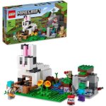 Lego 21181 minecraft le ranch lapin jouet avec figurines animaux de la ferme zombie tnt gar�ons et filles ...