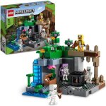 Lego 21189 minecraft le donjon du squelette jouet construction figurine squelette avec accessoires grotte ...