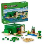 Lego 21254 minecraft la maison de la plage de la tortue jouet avec accessoires minifigurines des personnages ...