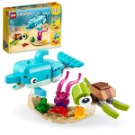 Lego 31128 creator le dauphin et la tortue set de figurines de jouets danimaux marins pour filles et ...