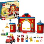 Lego 4 + 10776 disney la caserne et le camion de pompiers de mickey et ses amis