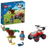 Lego® 60300 city wildlife le quad de sauvetage des animaux sauvages avec figurines Lego® 60300 city wildlife le quad de sauvetage des animaux sauvages avec figurines