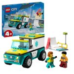 Lego® 60403 city l?ambulance de secours et le snowboardeur jeu enfants avec jouet de véhicule médical ... Lego® 60403 city l?ambulance de secours et le snowboardeur jeu enfants avec jouet de véhicule médical ...
