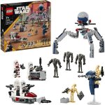 Lego 75372 star wars pack de combat des clone troopers et drodes de combat jouet avec speeder bike ...