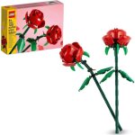 Lego botanicals 40460 les roses - set de fleurs artificielles pour enfant ds 8 ans - dco