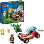 Lego city 60247 le feu de fort avec pompier jouets voiture et ide cadeau pour enfants 5 ans et +