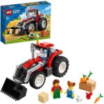 Lego city 60287 le tracteur jouet de construction animaux de la ferme figurine de lapin