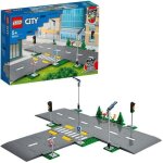 Lego® city 60304 intersection à assembler jeu construction ville avec panneaux et routes à imbriquer ... Lego® city 60304 intersection à assembler jeu construction ville avec panneaux et routes à imbriquer ...