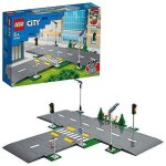 Lego city 60304 intersection  assembler jeu construction ville avec panneaux et routes  imbriquer pour ...