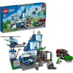 Lego city 60316 le commissariat de police jouet hlicoptre voiture de police chien figurine camion ...