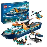 Lego® city 60368 le navire d?exploration arctique jouet de grand bateau flottant cadeau enfants Lego® city 60368 le navire d?exploration arctique jouet de grand bateau flottant cadeau enfants