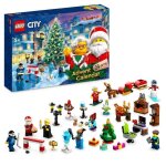 Lego city 60381 calendrier de lavent 2023 - lego - 24 cadeaux dont figurines du pre nol et du renne ...
