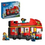 Lego city 60407 le bus rouge  deux tages bus jouet vhicule pour enfants ds 7 ans