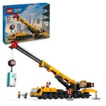 Lego city 60409 la grue de chantier mobile jaune set de construction cadeau pour enfants