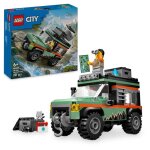 Lego city 60447 le camion 4x4 tout - terrain - jeu de construction pour gar�on d�s 6 ans