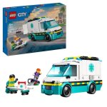 Lego city 60451 l?ambulance de secours - jouet de construction pour garon ds 5 ans