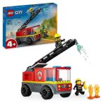 Lego city 60463 camion de pompiers avec chelle - jeu de construction - enfants ds 4 ans