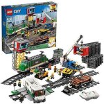 Lego city - train de marchandises tlcommand 60198 - jeu de construction lego