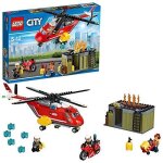 Jeu de construction - lego - 60108 - hlicoptre et moto - 200 pices -  partir de 5 ans