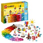 Lego� classic 11029 bo�te de f�te cr�ative avec 12 mini jouets en briques : licorne clown