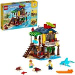 Lego creator 3 - en - 1 31118 la maison sur la plage du surfeur jouet figurines animaux marins