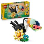Lego creator 3 - en - 1 31173 animaux sauvages : le toucan tropical - jeu ds 7 ans