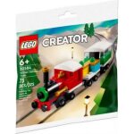 Jeux de construction - lego - creator 30584 - train de vacances dhiver - noir -  monter soi - mme