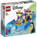 Lego disney 43174 les aventures de mulan dans un livre de contes