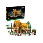 Kit de construction - lego - 43242 - blanche - neige - 10 personnages - 6 figurines danimaux