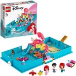 Lego disney princess 43176 les aventures d?ariel dans un livre de contes la petite sirne jeu de voyage ...