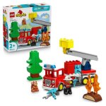 Lego duplo ma ville 10473 le camion de pompiers - jouet �ducatif 2 ans