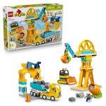 Lego duplo ma ville 10476 le chantier et les vhicules de construction 3 - en - 1