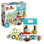 Lego duplo ma ville 10986 la maison familiale sur roues - jouet Éducatif avec voiture et briques Lego duplo ma ville 10986 la maison familiale sur roues - jouet Éducatif avec voiture et briques