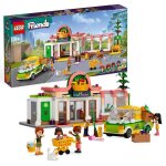 Lego friends 41729 l?picerie biologique jouet supermarch avec camion & mini - poupes