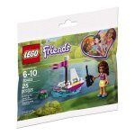 Lego friends - le bateau tlcommand dolivia - polybag 30403 (sachet) - rose - fille - 6 ans - jouet ...