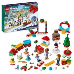Lego friends - calendrier de l?avent 2023 - 24 cadeaux dont 8 figurines danimaux - cadeau nol