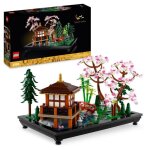 Lego icons 10315 le jardin paisible kit de jardinage botanique zen pour adultes cadeau pour femmes hommes ...