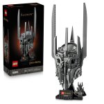 Lego icons 11373 le seigneur des anneaux : le casque de sauron - set pour adulte - cadeau