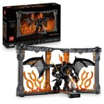 Lego icons le seigneur des anneaux : book nook du balrog - set de construction - dcoration pour tagre ...