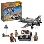 Lego® indiana jones 77012 la poursuite en avion de combat jouet avec maquette avion et voiture Lego® indiana jones 77012 la poursuite en avion de combat jouet avec maquette avion et voiture