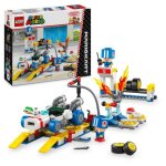 Lego super mario 72035 mario kart ? garage de toad - jouet nintendo personnalisable