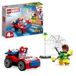 Lego marvel 10789 la voiture de spider - man et docteur octopus jouet avec spidey et briques