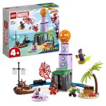 Lego� marvel 10790 l?�quipe spidey au phare du bouffon vert jouet enfants 4 ans avec bateau pirate