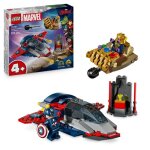 Lego ? marvel 76319 captain america contre thanos - jouet avion pour enfants ds 4 ans