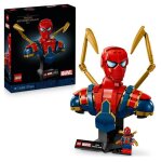 Lego marvel 76326 buste d?iron spider - man - set de construction collector pour adulte