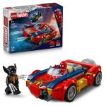 Lego ? marvel 76336 spider - man et sa voiture contre wolverine v�nomis� - jouet d�s 7 ans