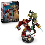 Lego ? marvel 76343 le combat l�gendaire entre hulkbuster et hulk - jeu d�s 9 ans - cadeau