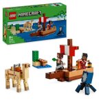 Lego minecraft 21259 le voyage du bateau pirate set de construction et dexploration