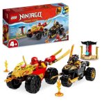 Lego ninjago 71789 le combat en voiture et en moto de kai et ras jouet enfants ds 4 ans
